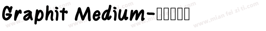 Graphit Medium字体转换